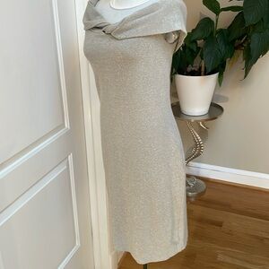 Nicole Miller Off Shoulder Twist Sparkly Dress Size M